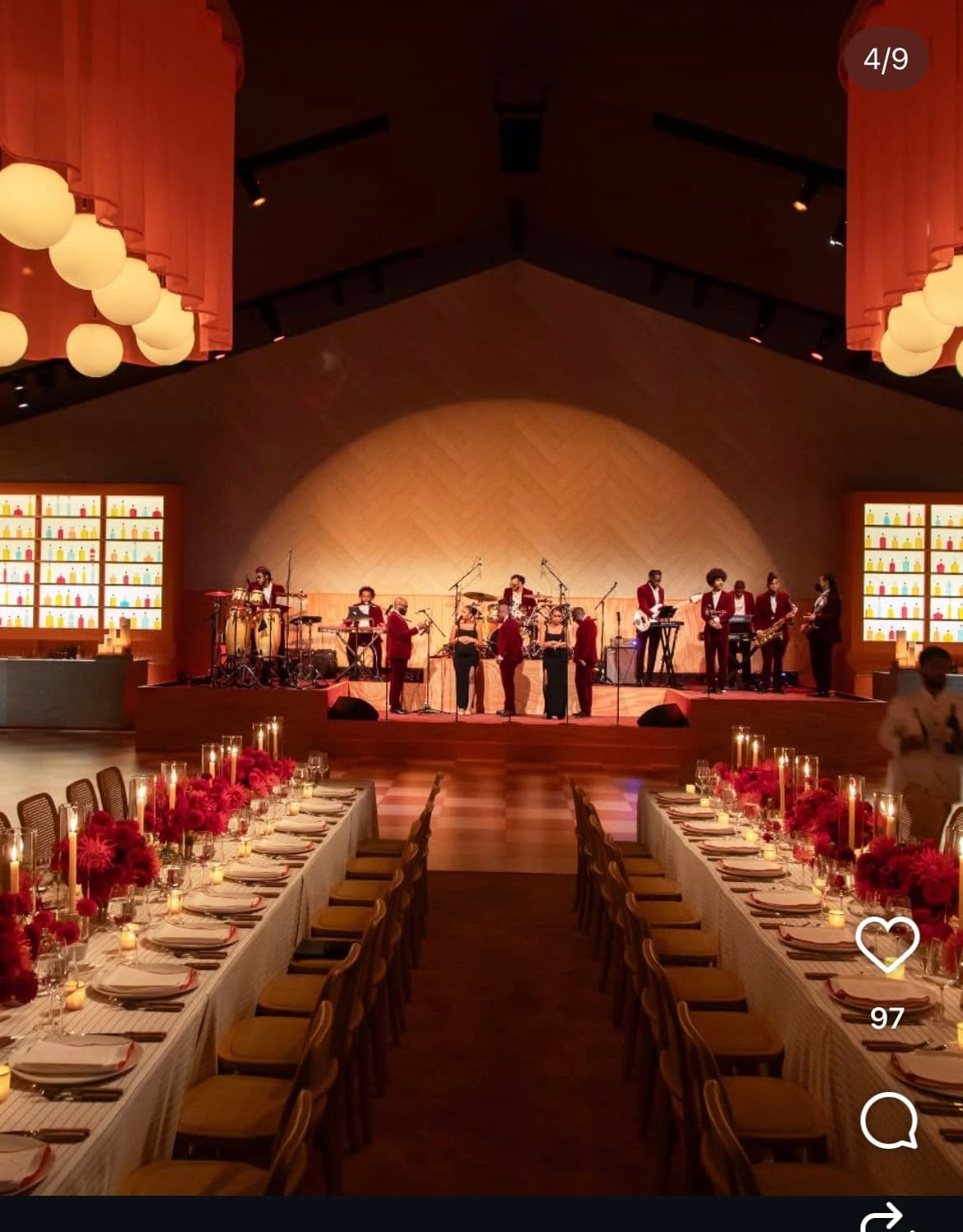 Crimson Stage Dinner